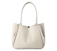 Coccinelle Pansy Schultertasche Leder 34 cm weiss