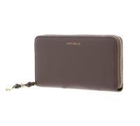 COCCINELLE Pansy Wallet Grained Leather Warm Taupe