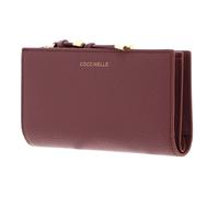 COCCINELLE Pansy Wallet Grained Leather Winter Rose