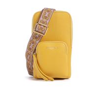 Coccinelle Pixie Handytasche senfgelb, genarbtes Rindsleder, Damen