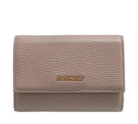 Coccinelle Portemonnaie - Metallic Soft - Gr. unisize - in Taupe - für Damen