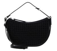 COCCINELLE Priscilla Eco. W Handbag Faux Leather Woven Noir / Noir