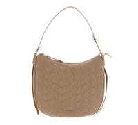 COCCINELLE Priscilla Matel Handbag Matelasse Napa Leather Toasted