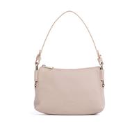 Coccinelle Rebekka Schultertasche beige, genarbtes Rindsleder, Damen