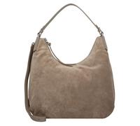 Coccinelle Rebekka Suede Beuteltasche taupe, Rauleder, Damen