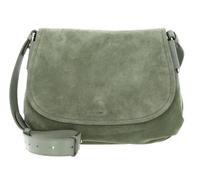 COCCINELLE Rebekka Suede Handbag Grained Leather Greenery / Greene