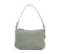 Coccinelle Rebekka Suede Schultertasche graugrün, aufgerautes Rindsleder, Damen