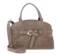 COCCINELLE Sabine Suede Bi Handbag Warm Taupe