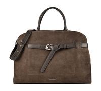 Coccinelle Sabine Suede Handtasche Leder 43 cm braun