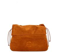 COCCINELLE Schultertasche Lidia Suede Medium Cognac