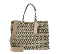 Coccinelle Schultertasche Never Without Bag Winter Monogram Jacquard Shoulder Bag Multi Laurel Green/Laurel mehrfarbig