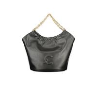 Coccinelle Schwarze Leder Damen Handtasche Einheitsgröße