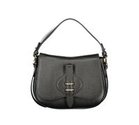 Coccinelle Handtasche Mavery genarbtes Leder 22 cm Schwarz Damen