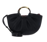 COCCINELLE Shell Handbag Smooth Leather Noir