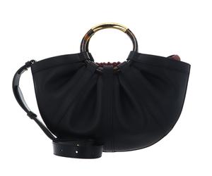 COCCINELLE Shell Handbag Smooth Leather Noir