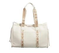 Coccinelle Shopper - Coccinelle 2Day Signature - Gr. unisize - in Creme - für Damen