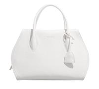 Coccinelle Lord Handbag Grained Leather M Blanco