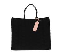 COCCINELLE Never Without Bag Nylon Matelasse Handbag Noir / Noir
