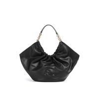 Coccinelle Smash Beuteltasche schwarz, genarbtes Leder, Damen