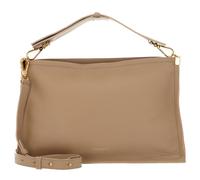 COCCINELLE Snip Handbag Double Grainy Leather Fre. Beige / Sunri