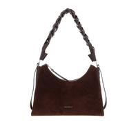 Coccinelle Boheme Suede Schultertasche dunkelbraun, Rauleder, Damen