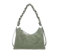 COCCINELLE Suede Bimaterial Shoulderbag Greenery / Greene