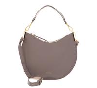 COCCINELLE Sunup Handbag Double Grainy Leather Warm Taupe / Rosette