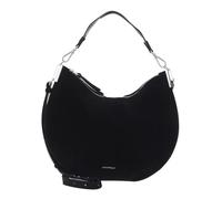 Coccinelle Sunup Handbag Suede Leather Noir