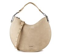 Coccinelle Sunup Schultertasche Leder 38 cm beige