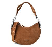 COCCINELLE Sunup Handbag Suede Leather Cognac