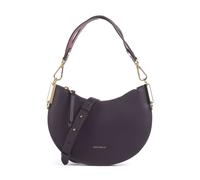 Coccinelle Sunup Schultertasche pflaume, genarbtes Rindsleder, Damen