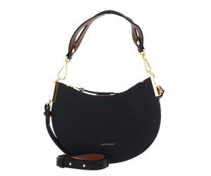 COCCINELLE Sunup Shoulder Bag Noir / Cognac