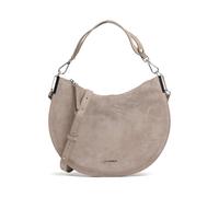 Coccinelle Sunup Suede Beuteltasche taupe, aufgerautes Leder, Damen