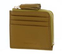 COCCINELLE Tassel Credit Card Holder Citronella