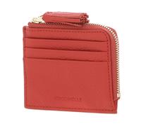COCCINELLE Tassel Credit Card Holder Grenadine Red