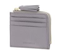 Coccinelle Leder Kartenetui Tassel Credit Card Holder Oyster Mauve