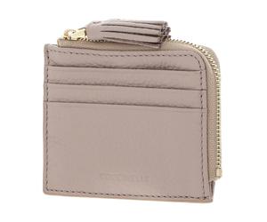 COCCINELLE Tassel Credit Card Holder Rosette