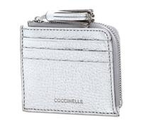 COCCINELLE Tassel Credit Card Holder Silver 