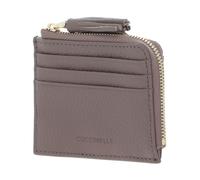 COCCINELLE Tassel Credit Card Holder Warm Taupe