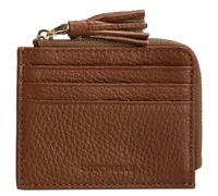 Coccinelle Tassel - Kreditkartenetui 6cc 10 cm (cognac)