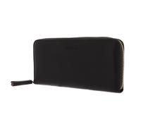 COCCINELLE Tassel Zip Around Wallet Bark