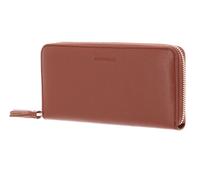 COCCINELLE Tassel Zip Around Wallet Cinnamon