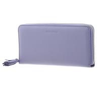 COCCINELLE Tassel Zip Around Wallet Lavender