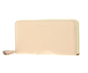 COCCINELLE Tassel Zip Around Wallet Silk