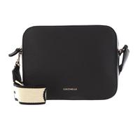 Coccinelle Damen schwarze Lederhandtasche Einheitsgröße