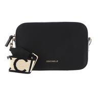 Coccinelle Tebe Umhängetasche Leder 18 cm noir (E5MN555I101-001) schwarz