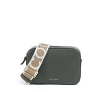 Coccinelle Tebe Umhängetasche dunkelgrün, genarbtes Leder, Damen