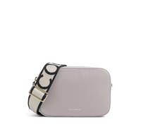 Coccinelle Tebe Umhängetasche hellgrau, genarbtes Leder, Damen