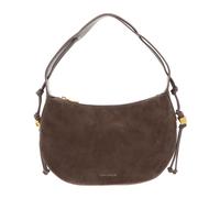 Coccinelle Thess Schultertasche Leder 29 cm grau