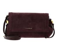 COCCINELLE Thess Mini Bag Suede Leather / Grained Leather Berry / Berry